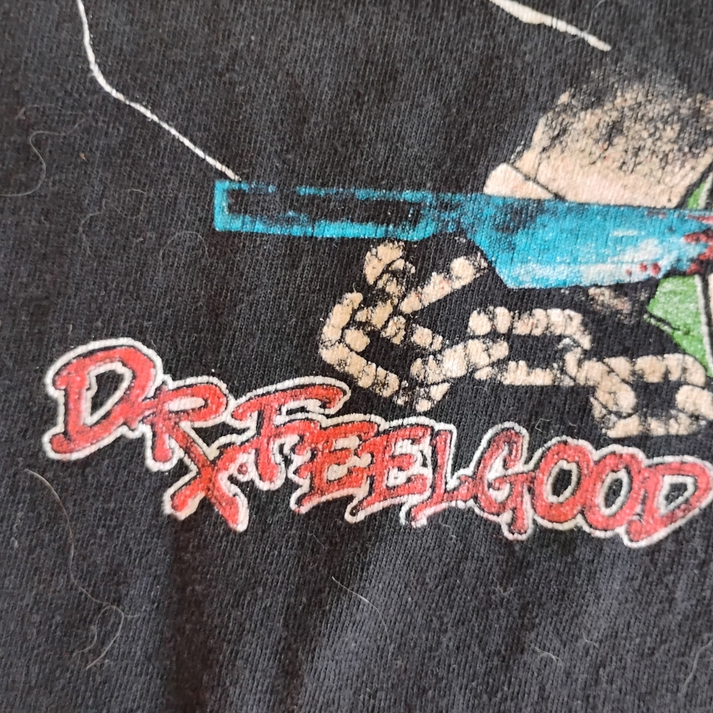 MOTLEY CRUE DR FEELGOOD TOUR 89-90 PUSHEAD ROCK METAL T SHIRT 2XL WINTERLAND TAG - Picture 3 of 13